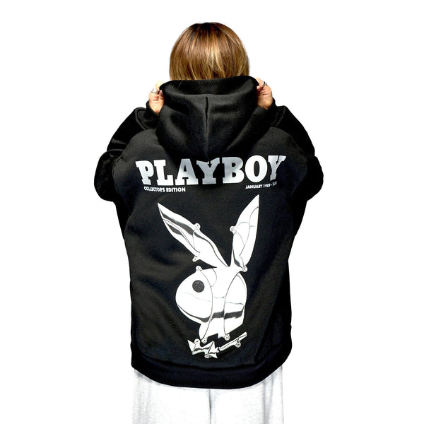 Playboy Missguided - Jan 1989 Cover Hoodie Women's - Hoodies Small