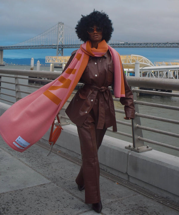 Playboy N950PB Cashmere Scarf Accessories - Scarf Black