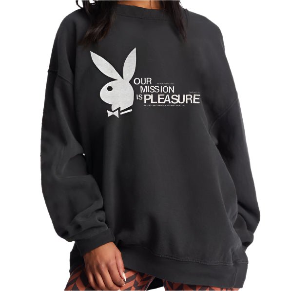 Playboy Our Mission Sweatshirt. Women's - Sweatshirts White