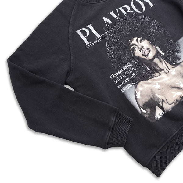 Playboy PB Class Sweatshirt Men's - Sweatshirts Vintage Black
