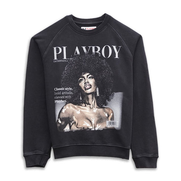 playboy PB Class Sweatshirt Men's - Sweatshirts Vintage Black