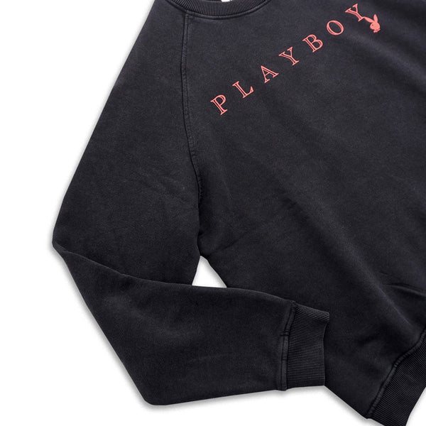 Playboy PB Deck Sweatshirt Men's - Sweatshirts Vintage Black