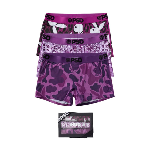 playboy PB PURP BS 3PK Women's - Underwear Multicolor