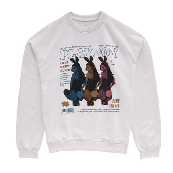 Playboy PB Triplets Sweatshirt Men's - Sweatshirts White