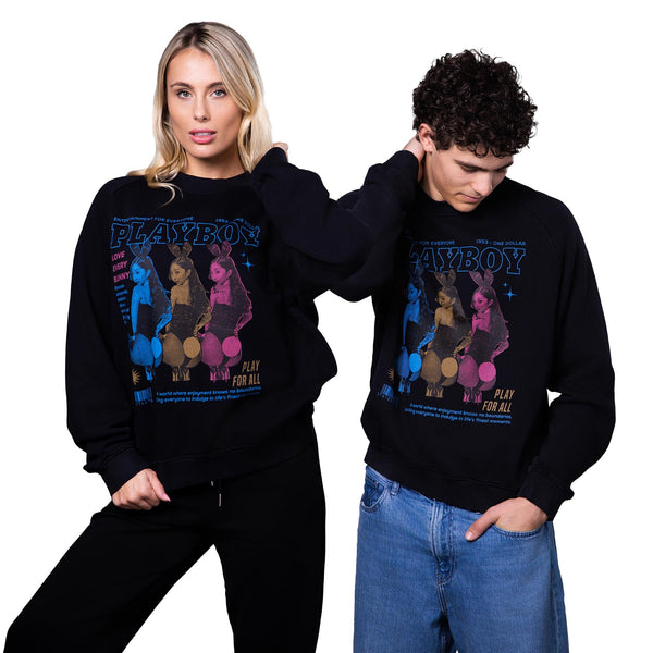 Playboy PB Triplets Sweatshirt Men's - Sweatshirts White