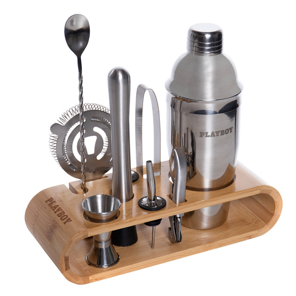 Playboy 10-Piece Bar Kit Accessories - Drinkware O/S