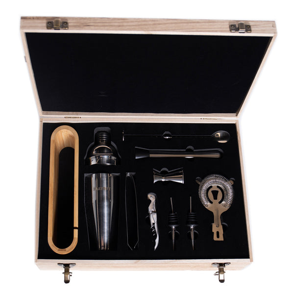 playboy 10-Piece Bar Kit Accessories - Drinkware O/S