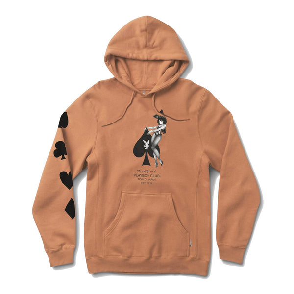 Playboy Ace Of Spades Hoodie Men's - Hoodies Black