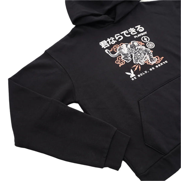 Playboy Be Bold Hoodie Men's - Hoodies Black