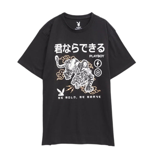 Playboy BE BRAVE TEE Men's - T-Shirts White