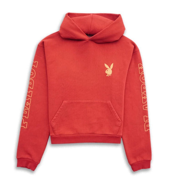 playboy Playboy Bunny Logo Hoodie Men's - Hoodies Red