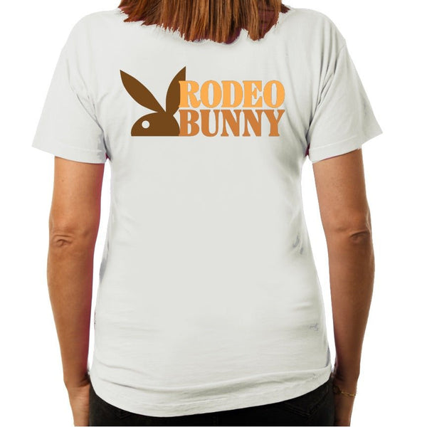Playboy Bunny Sheriff Tee. Women's - T-Shirts White