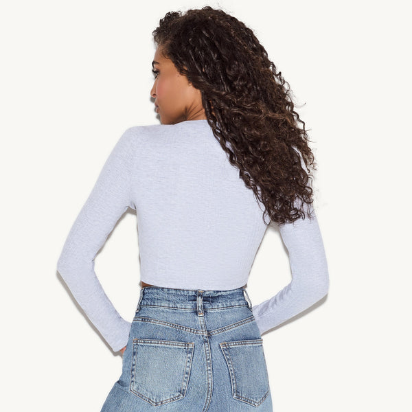 Playboy Classic Logo Cardigan Women's - Sweater Grey