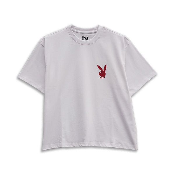 Playboy Equestrian Boxy Tee Men's - T-Shirts Black