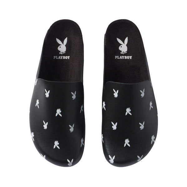 Playboy Leather Slides Women's - Shoes White