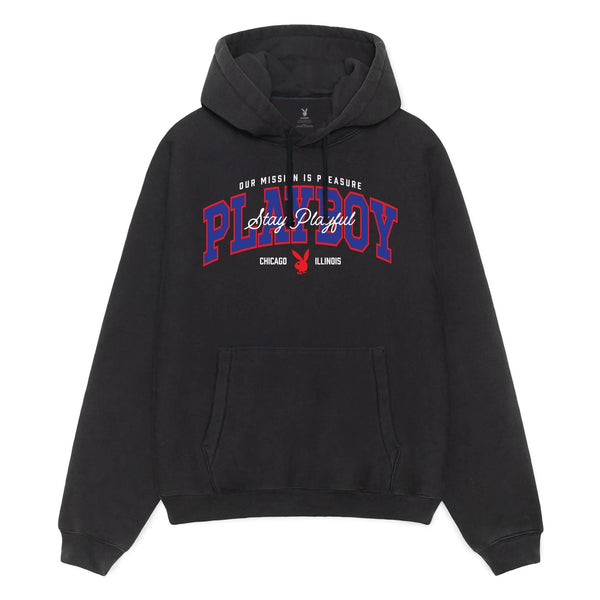 Playboy Letterman Hoodie Men's - Hoodies White