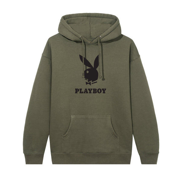 Playboy Logo Hoodie Men's - Hoodies Tan