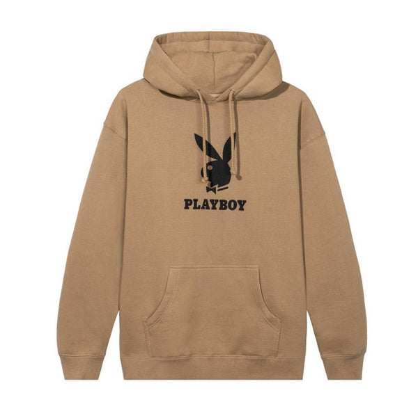 playboy Logo Hoodie Men's - Hoodies Tan