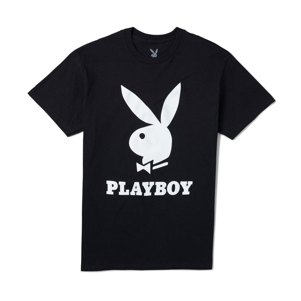 playboy Logo T-Shirt Men's - T-Shirts Black