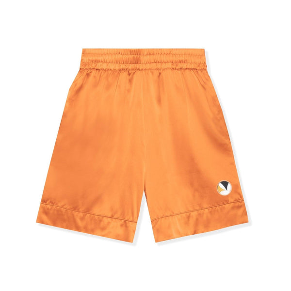 Playboy Long Silk Shorts Women's - Shorts Olive