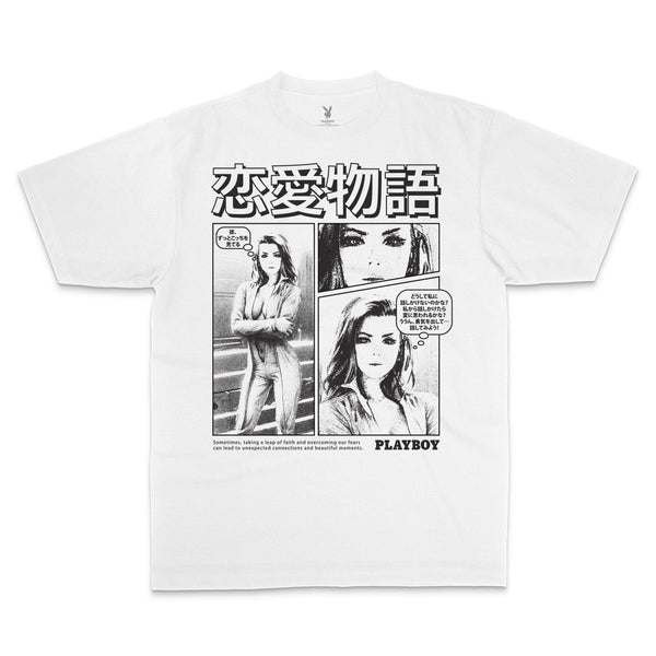 Playboy Love Story Tee Men's - T-Shirts Black