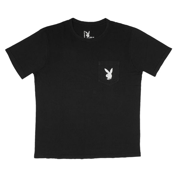 playboy Lovers Pocket Tee Men's - T-Shirts Black