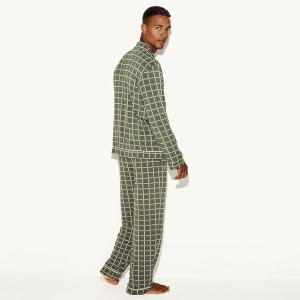 Playboy Playboy Men's Classic Sleep Set Men's - Pajamas Green Logo