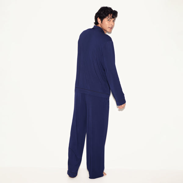 Playboy Men's Classic Sleep Set Men's - Pajamas Navy