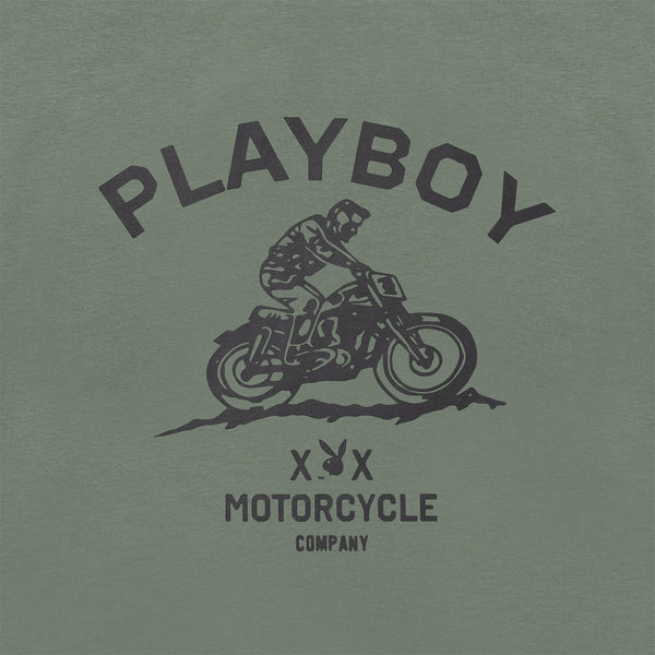 Playboy Playboy Motorcycle Company T-Shirt Men's - T-Shirts Black