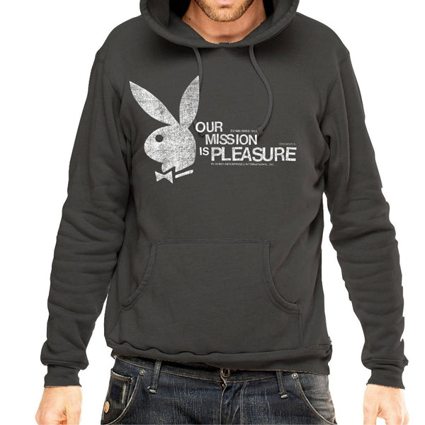 Playboy Our Mission Hoodie Men's - Hoodies Black