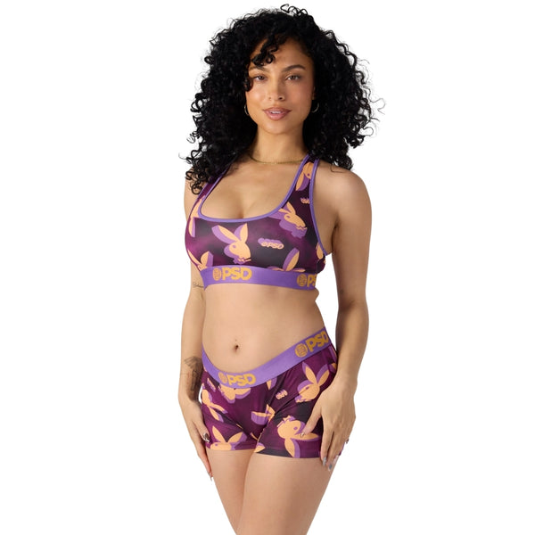 Playboy PB 3D Tumble SB Women's - Bra Purple