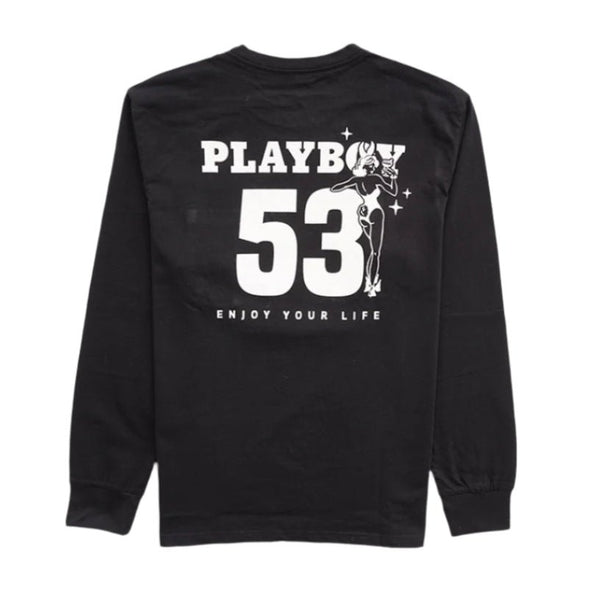 Playboy PB 53 L/S Tee Men's - T-Shirts White