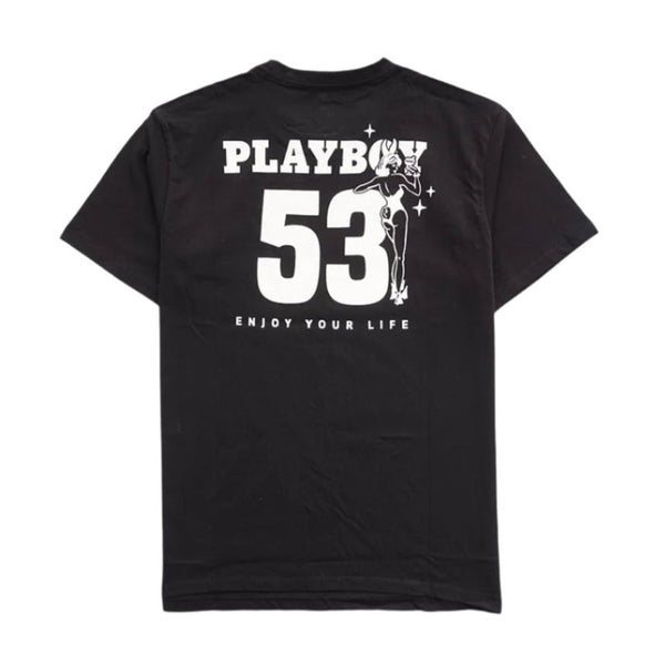 Playboy PB 53 TEE Men's - T-Shirts Black