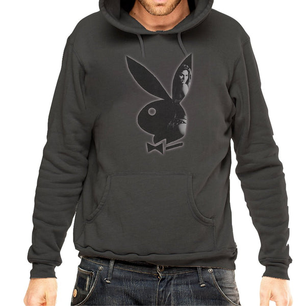 Playboy PB Bunny Shadow Hoodie Men's - Hoodies White