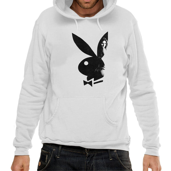 playboy PB Bunny Shadow Hoodie Men's - Hoodies White