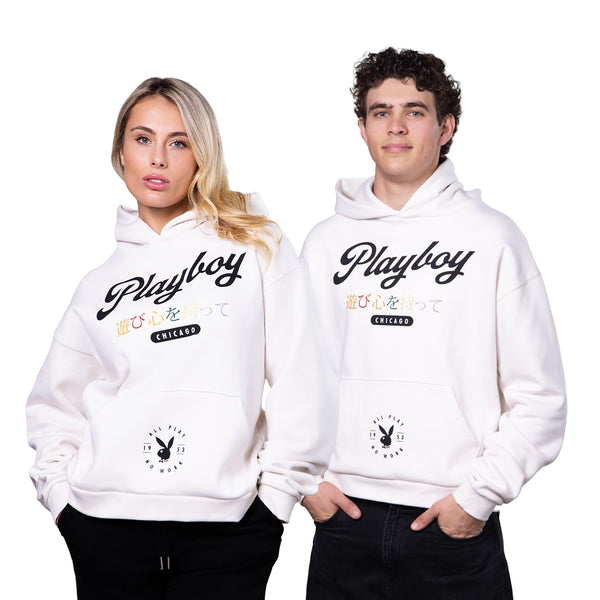 Playboy PB Chicago Hoodie Men's - Hoodies Black