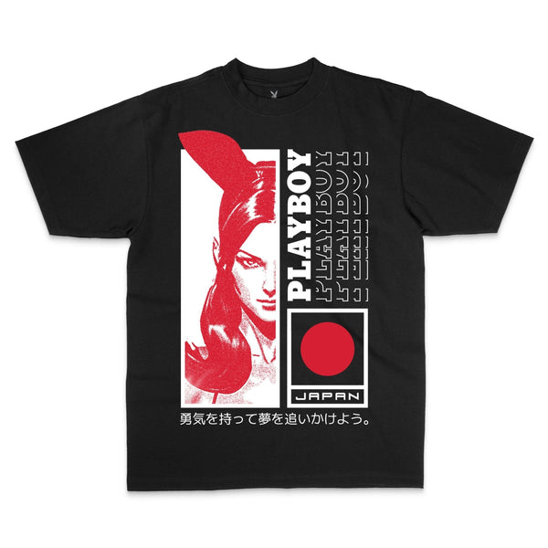Playboy PB Japan Tee Men's - T-Shirts Black