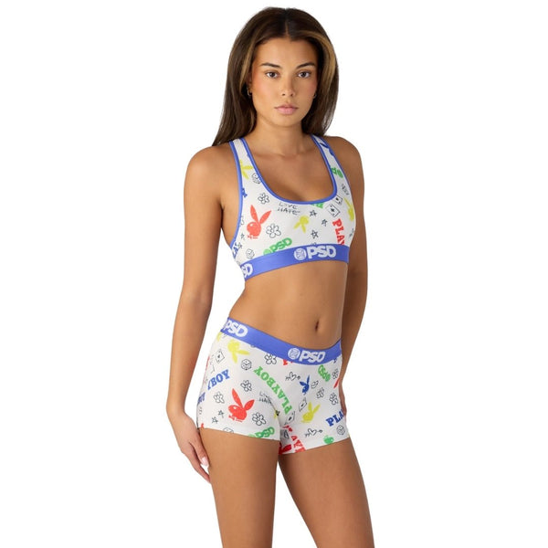 Playboy PB Primaty SB Women's - Bra White