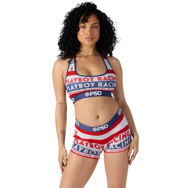 Playboy PB Racing BS Women's - Shorts White