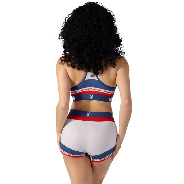 Playboy PB Racing SB Women's - Bra White