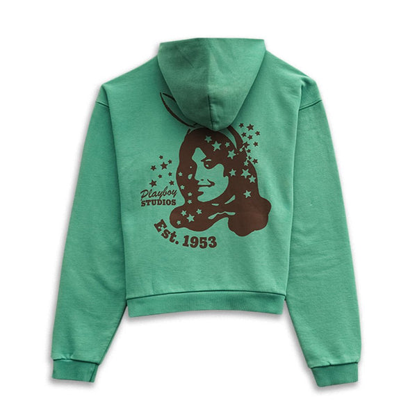Playboy PB Retro 53 Hoodie Men's - Hoodies Green