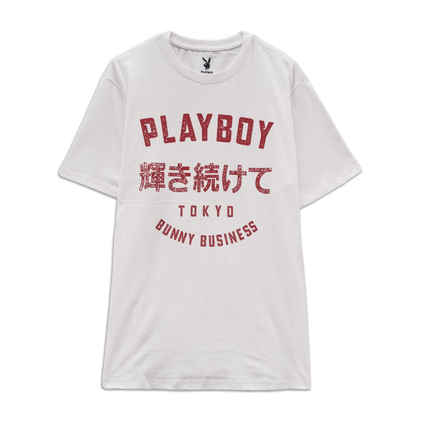 Playboy PB Tokyo Tee Men's - T-Shirts Black