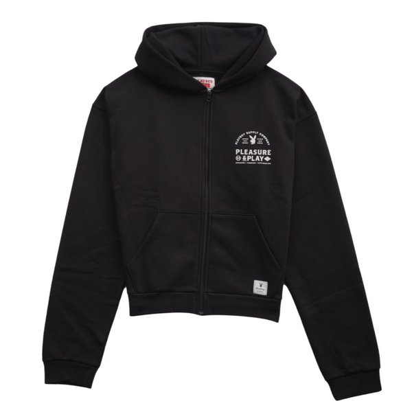 Playboy Play PB Zip Up Hoodie Men's - Hoodies White