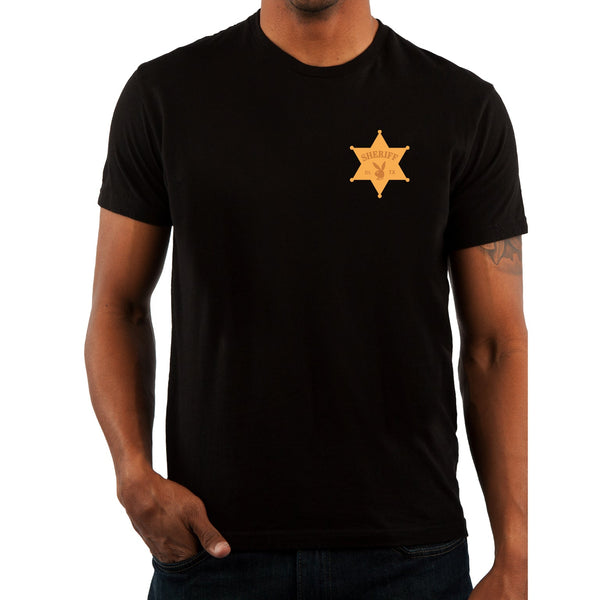 Playboy Sheriff Tee. Men's - T-Shirts Black