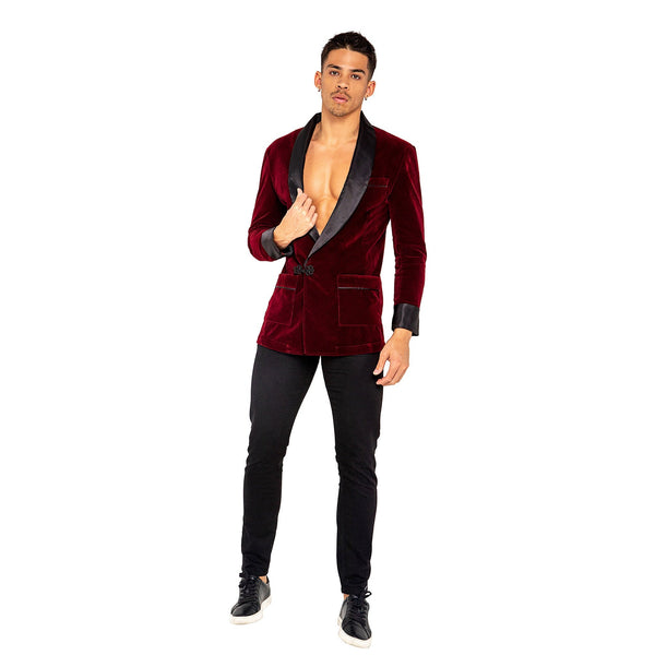 playboy Playboy Smoke Lounge Gent Men's - Costume Burgundy