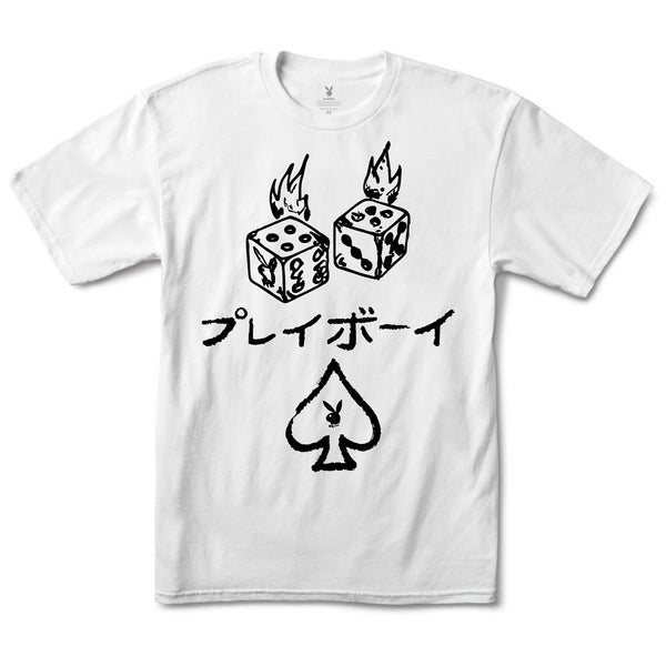 Playboy Stacked Tee Men's - T-Shirts Black