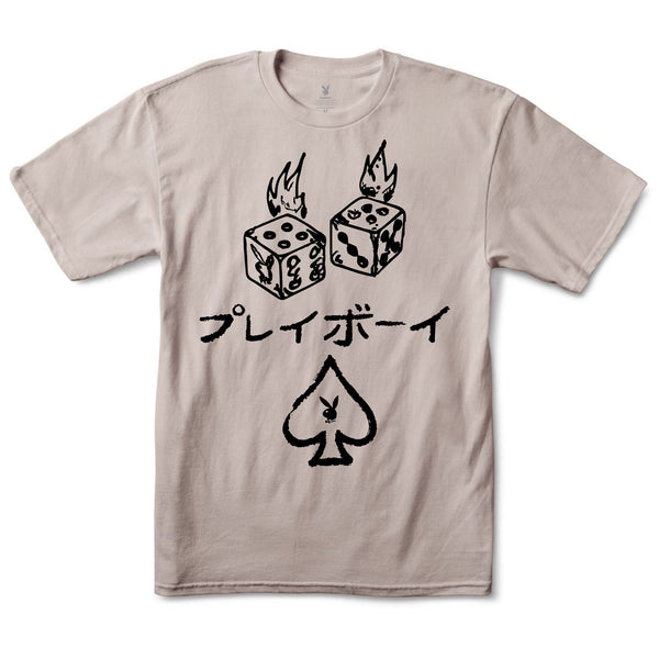 Playboy Stacked Tee Men's - T-Shirts Black