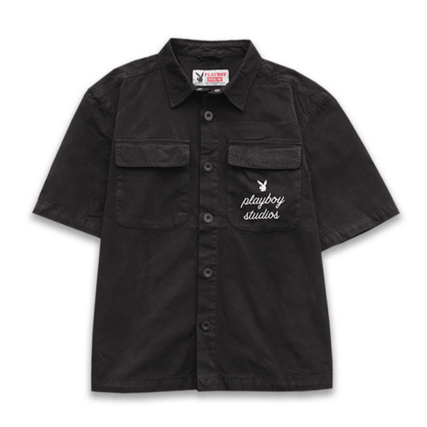 Playboy Playboy Studio Button-Up Shirt Men's - Shirt Red