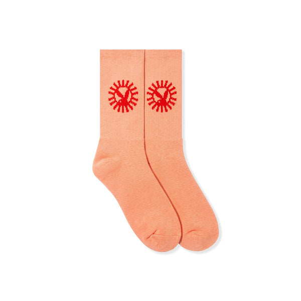 playboy Sun Up Socks Accessories - Socks Peach