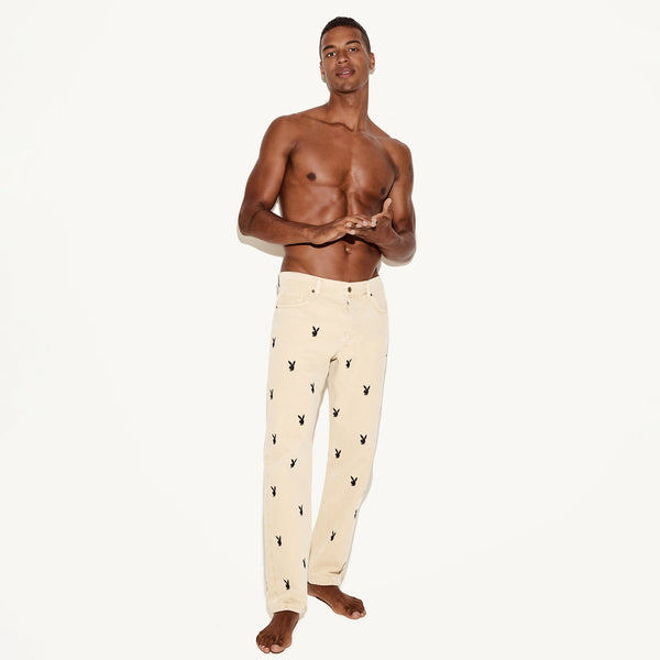 Playboy The Dad Jean Khaki Men's - Denim 30